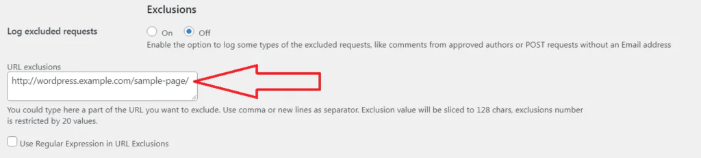exclusions cleantalk anti spam