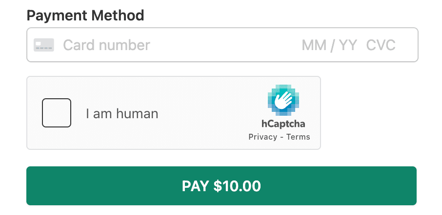 wyzwanie hcaptcha wp simple pay