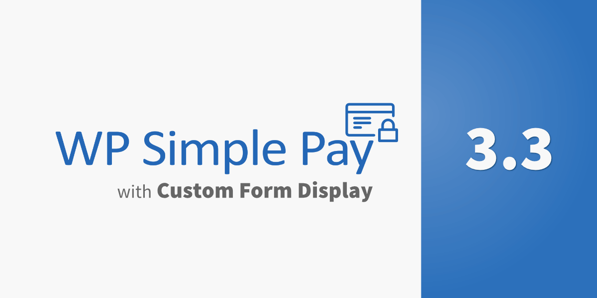 WP Simple Pay Pro 3.3 Released