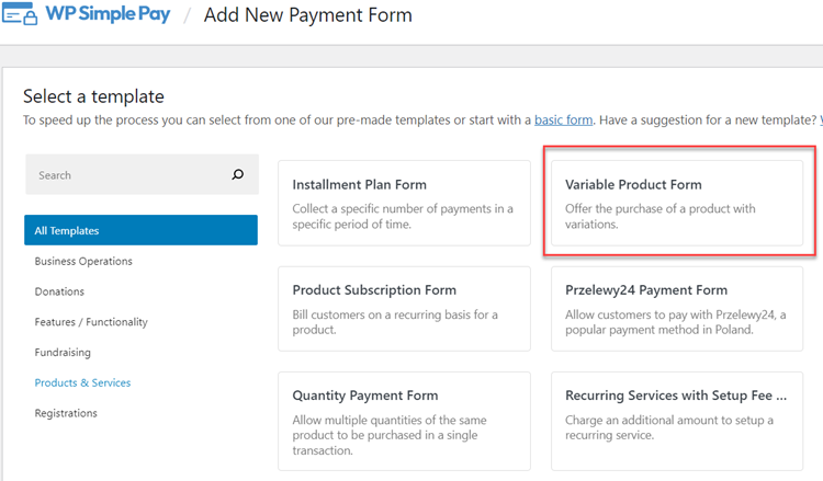choose the product purchase form choose the product purchase form