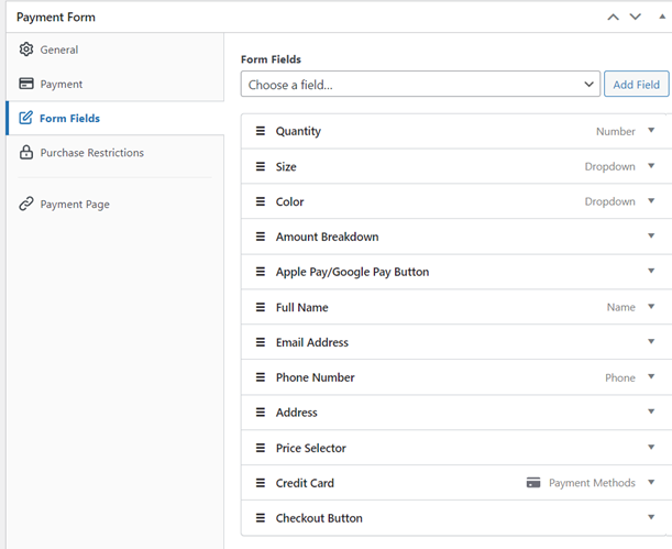 variable purchase form variable purchase form