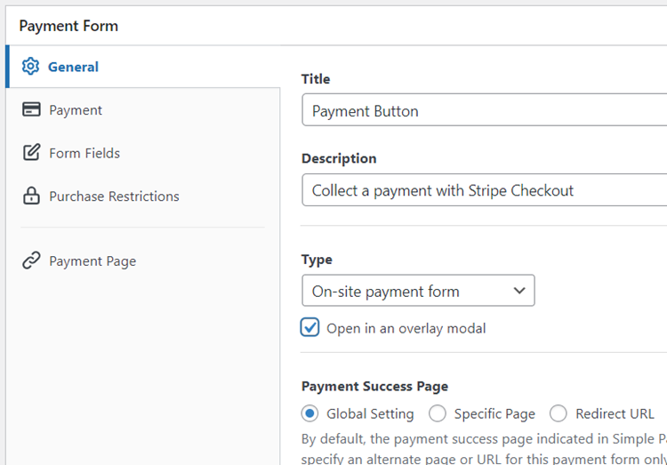 payment button configuration payment button configuration