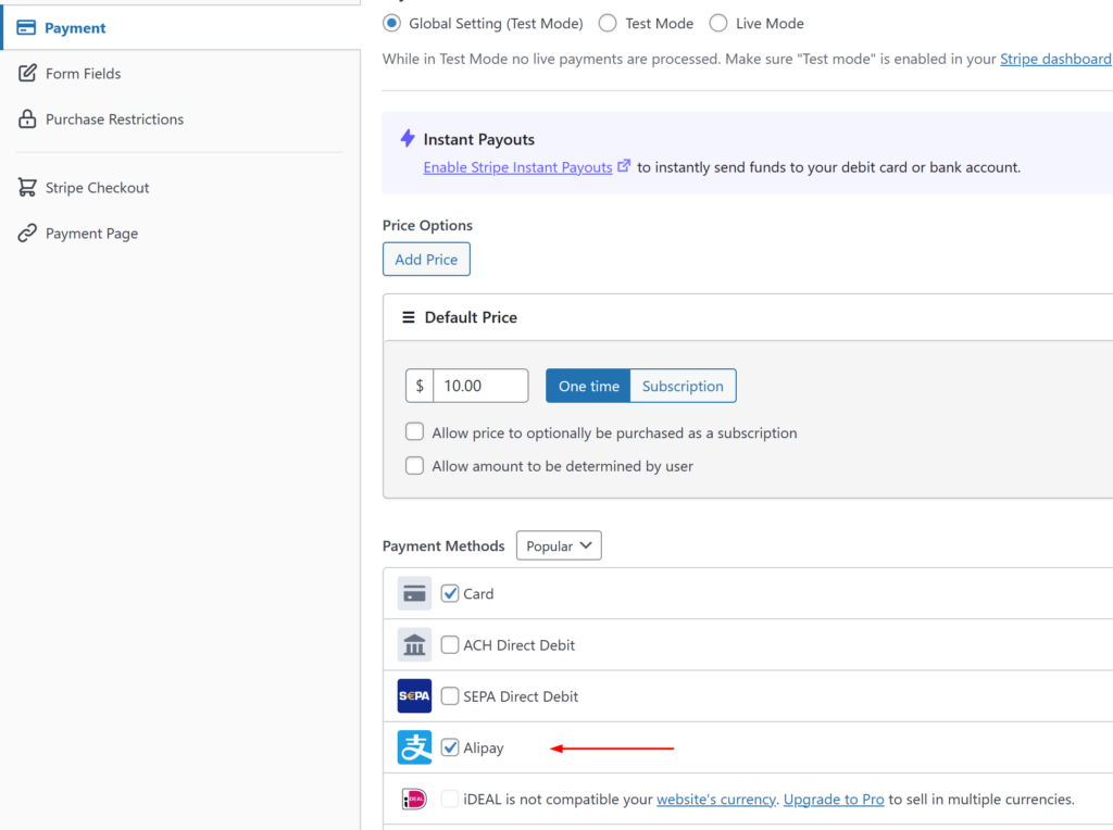 How to Accept Additional Payment Methods in Stripe for Free