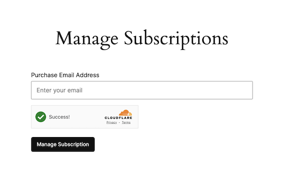 subscriptions
