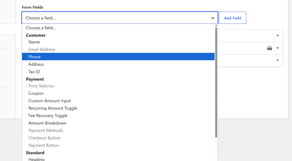 Add more form fields