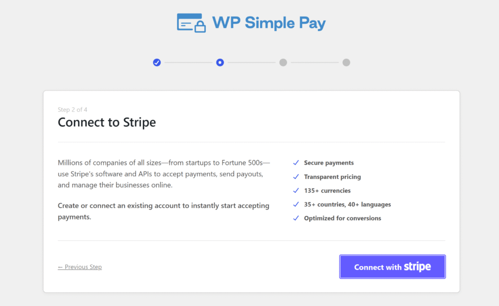 Connectez-vous avec Stripe Connectez-vous avec Stripe
